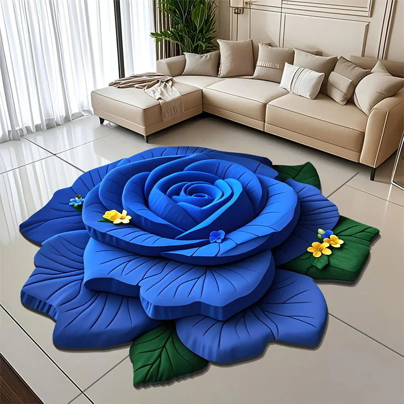 šŗLimited Time Half Price - Floral Plush and Diatomaceous Earth Floor Mat