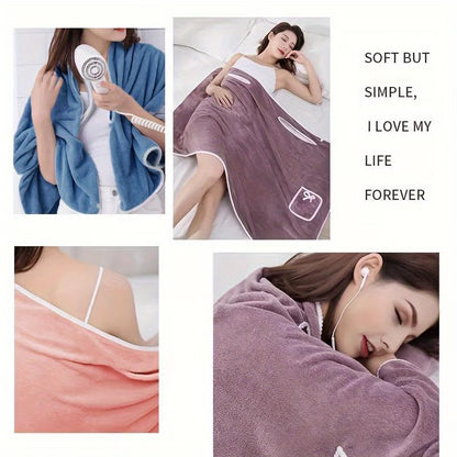 Women's Wearable Shower Towel