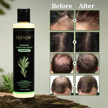 Organic Rosemary Keratin Hair Growth Shampoo