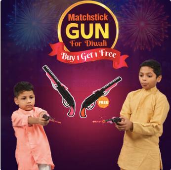 Fun Matchstick-Style Patakha Toy