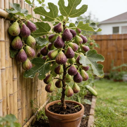 🏆 New Harvest🌿Brown Turkey Fig Seeds –High Yield & Easy to Grow