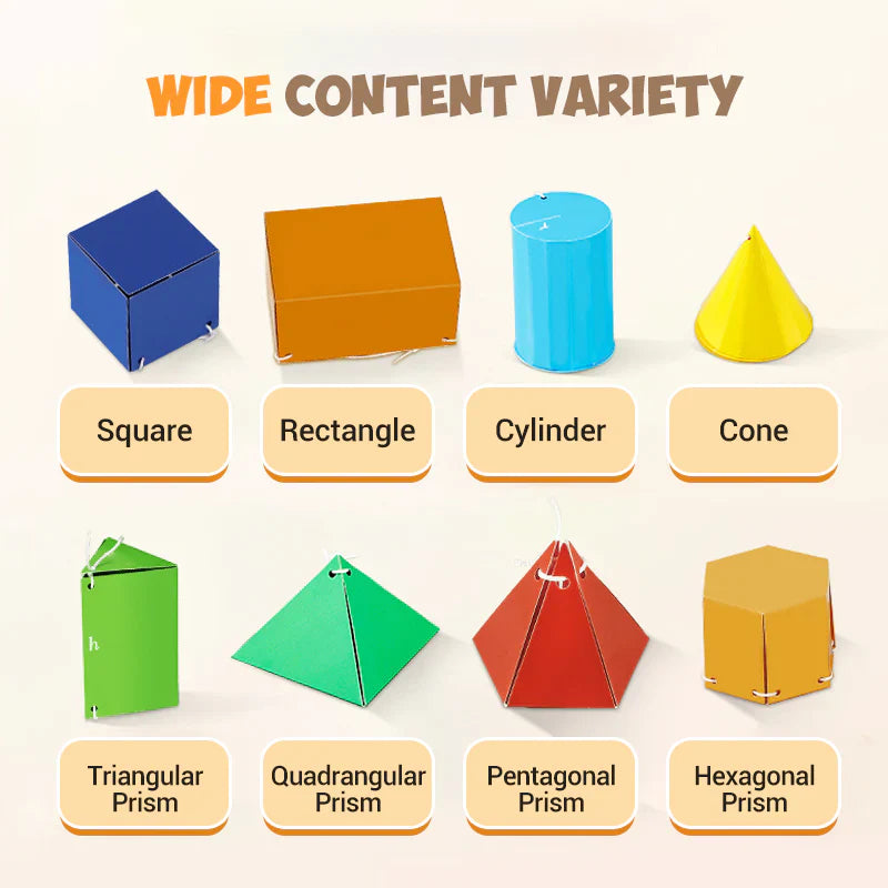 👶✨Pull String 3D Geometry Learning Book