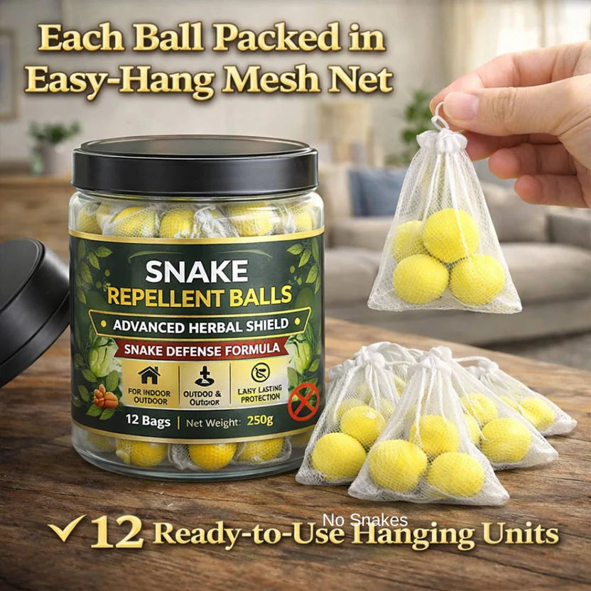 Snake Repellent Balls - Advanced Herbal Shield Protection