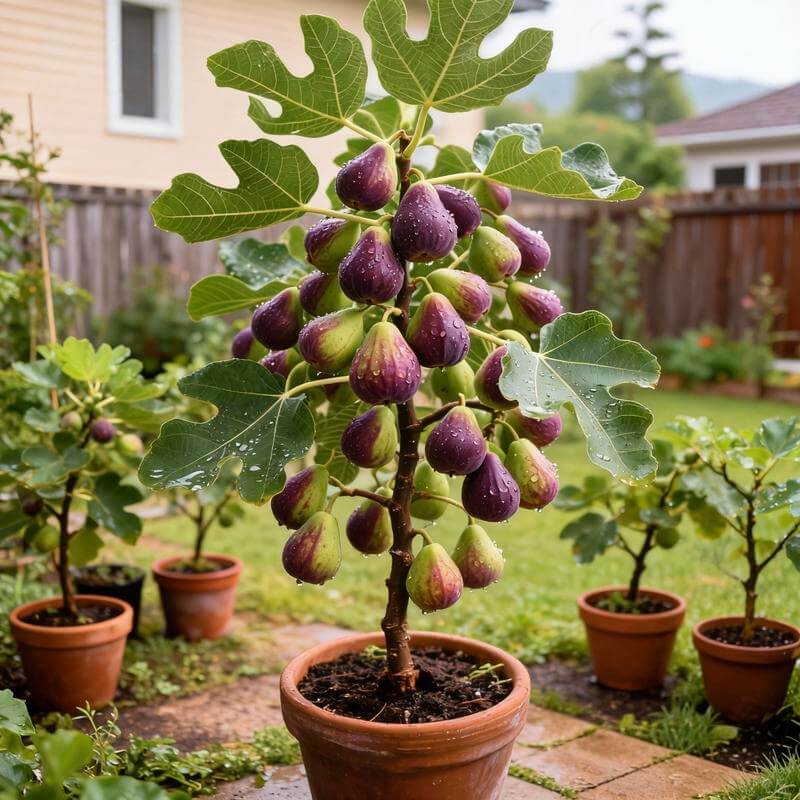 🏆 New Harvest🌿Brown Turkey Fig Seeds –High Yield & Easy to Grow