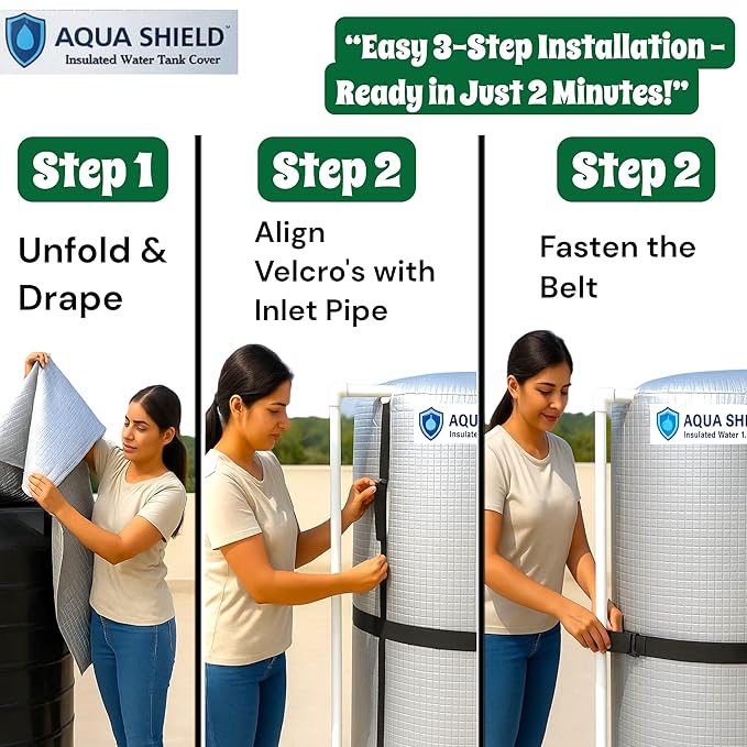 Overhead Water Tank Cover – Insulated Protection for All Seasons