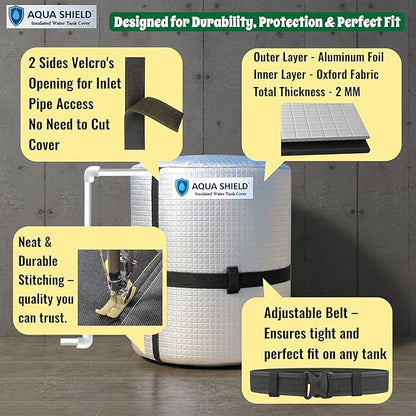 Overhead Water Tank Cover – Insulated Protection for All Seasons