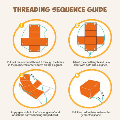 👶✨Pull String 3D Geometry Learning Book