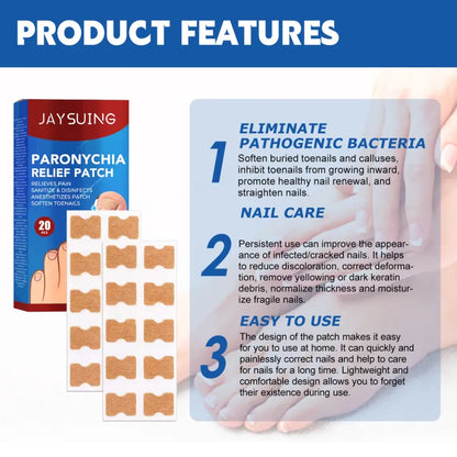 Jaysuing Paronychia Relief Patch
