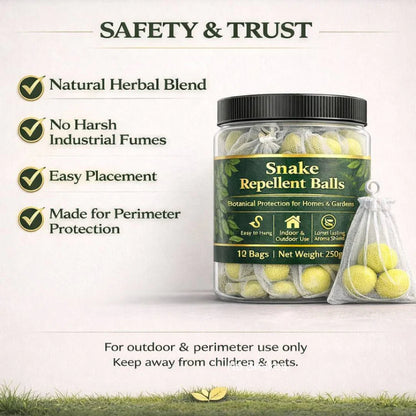 Snake Repellent Balls - Advanced Herbal Shield Protection