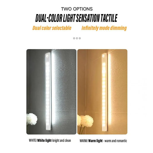 🔥LAST DAY SALE 49% OFF - 💡Punch-free Smart Sensor Magnetic Rechargeable LED Lights