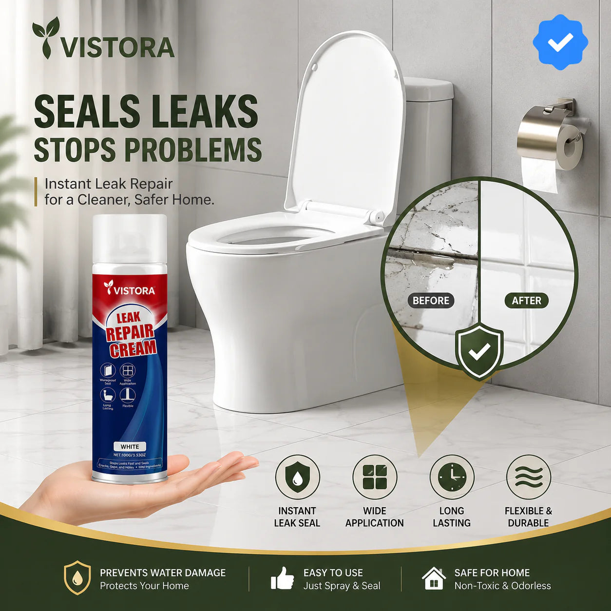 💧Heavy-Duty Leak Repair Waterproof Sealant Spray 💧