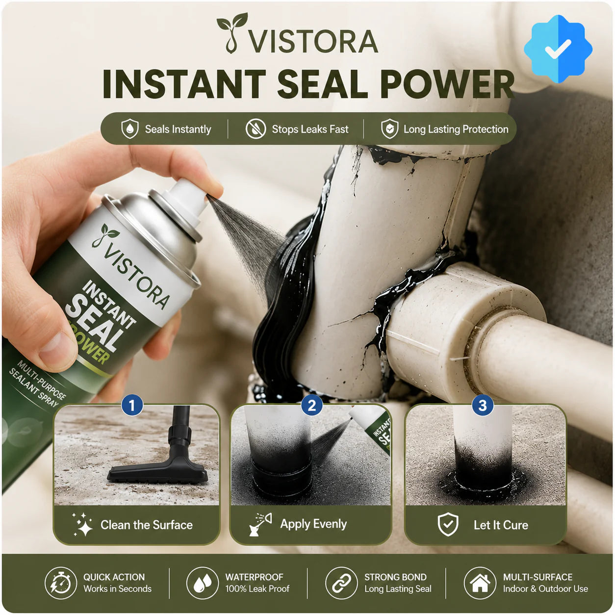 💧Heavy-Duty Leak Repair Waterproof Sealant Spray 💧