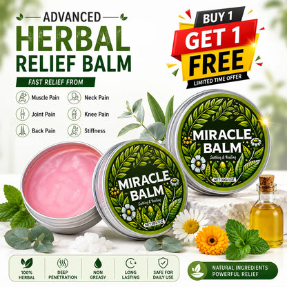Instant Pain Relief Herbal Balm