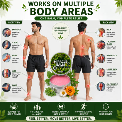 Instant Pain Relief Herbal Balm