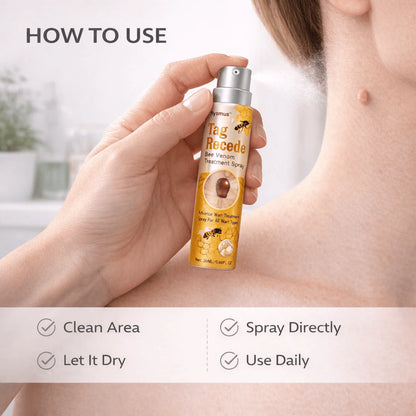 Wart Remover Spray – Fast & Easy At-Home |Bee Venom Skin Tag Remover Spray