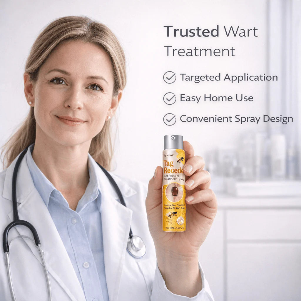 Wart Remover Spray – Fast & Easy At-Home |Bee Venom Skin Tag Remover Spray