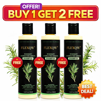 Organic Rosemary Keratin Hair Growth Shampoo