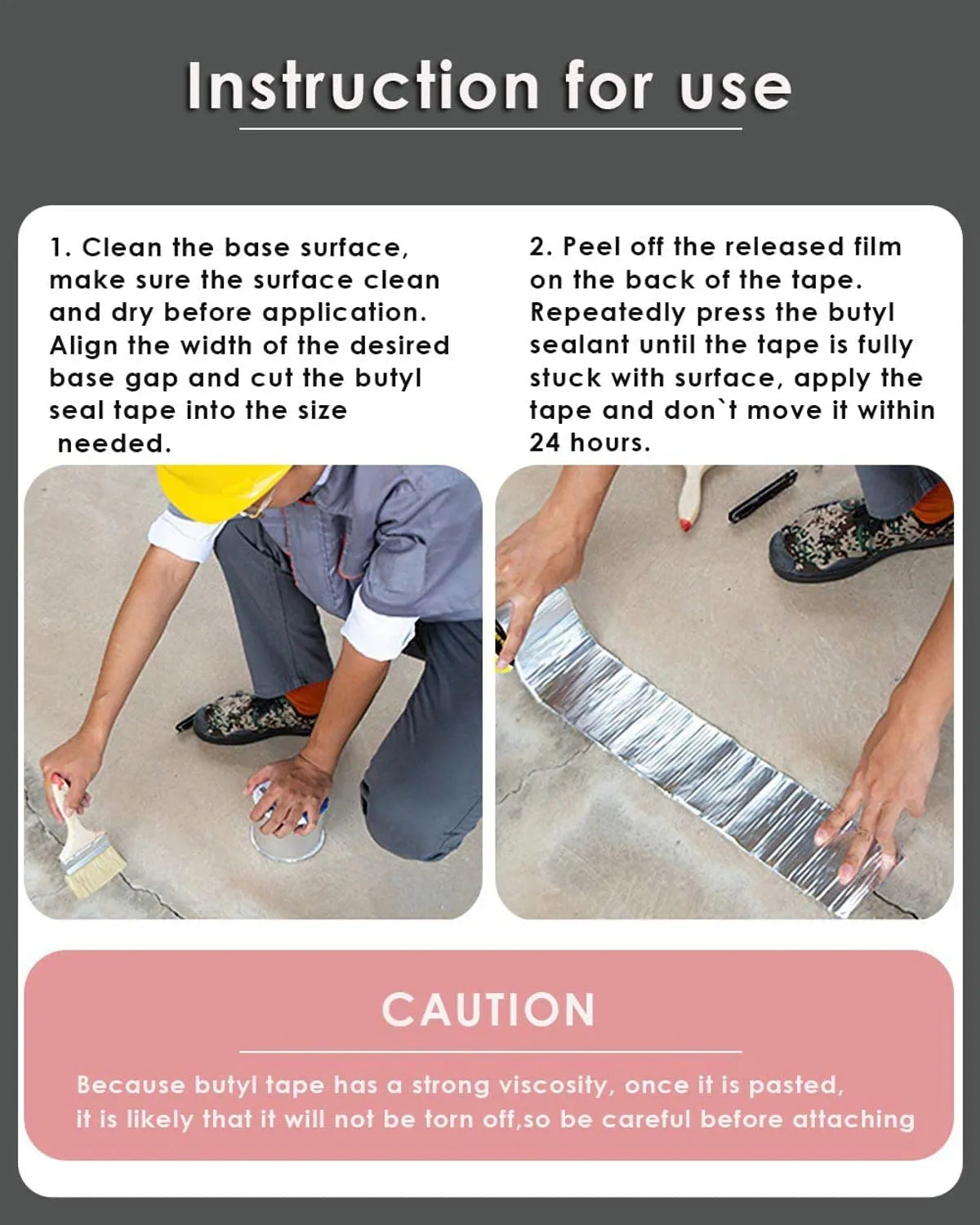 Aluminium Foil Tape Waterproof Adhesive Tape