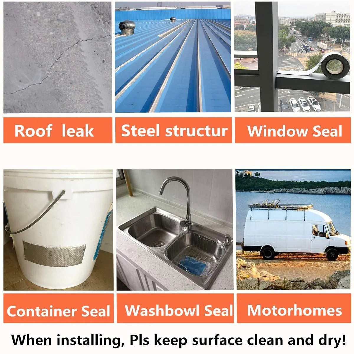 Aluminium Foil Tape Waterproof Adhesive Tape