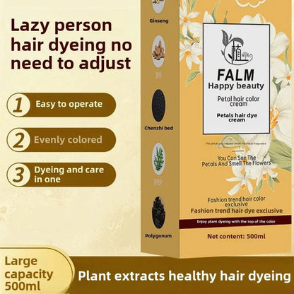 2025 Japanese Petal Rose Hair Dye Shampoo