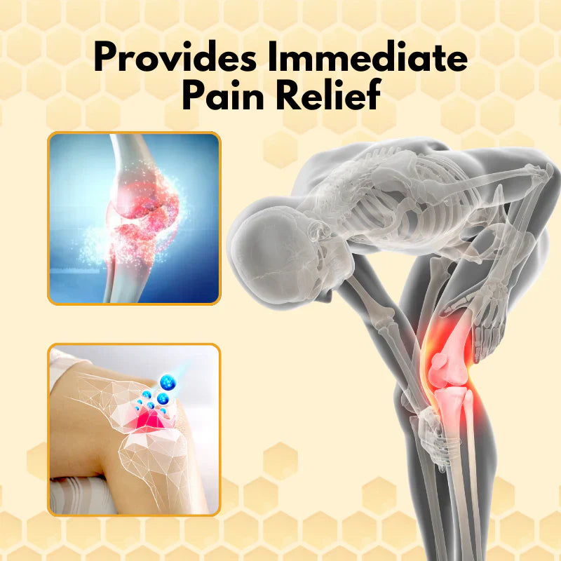 Bee venom joint treatment patches