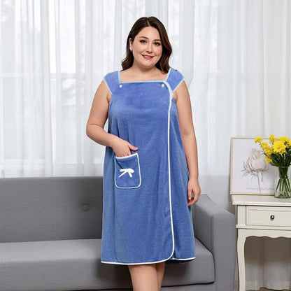 Women's Wearable Shower Towel