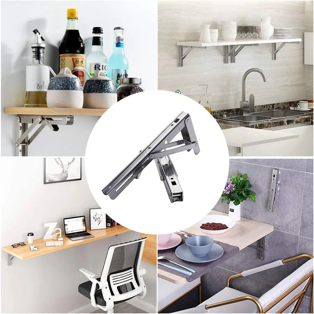 DIY Wall Mounted Folding Bracket