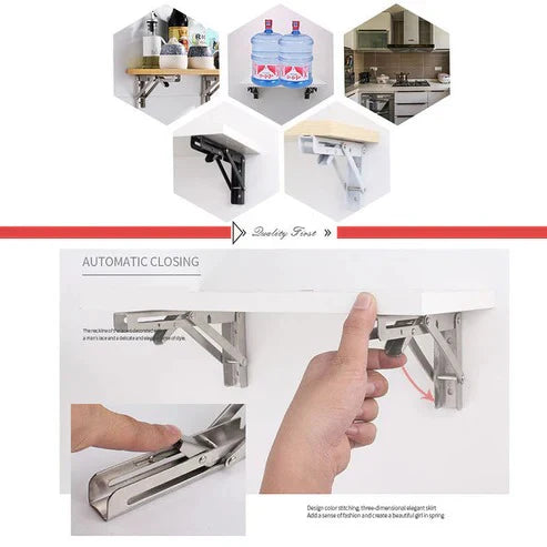 DIY Wall Mounted Folding Bracket