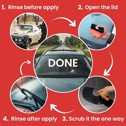 Instant Clear Car Glass Cleaner