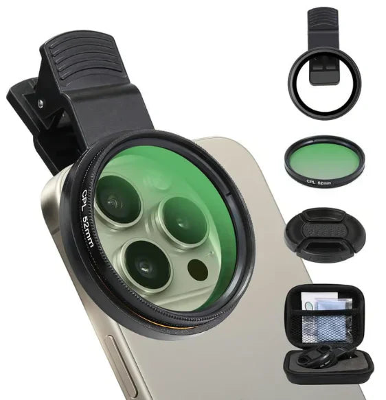 2-in-1 Magnetic CPL & Star Filter Lens