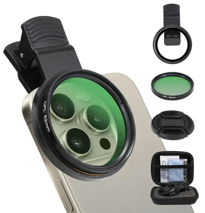 2-in-1 Magnetic CPL & Star Filter Lens