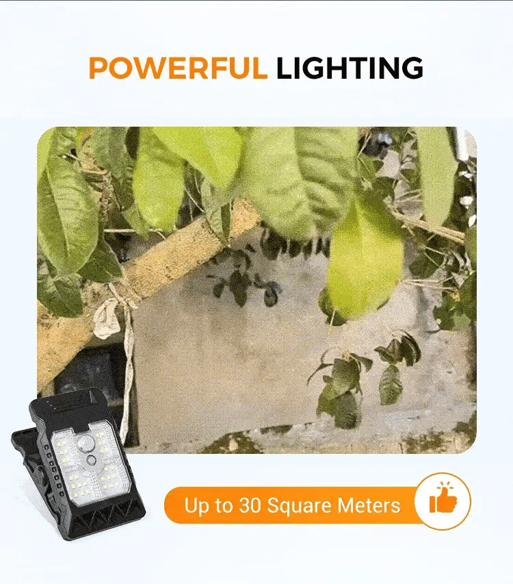 ☀️Solar Clip Light With Motion Sensor🏡